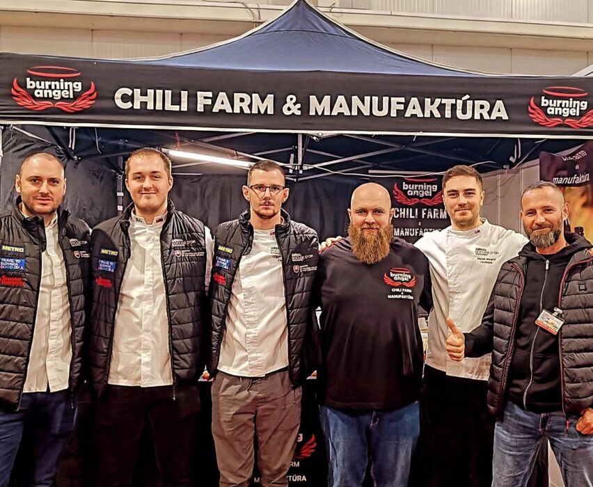 Bocus Dor team Slovakia a Burning Angel Chili